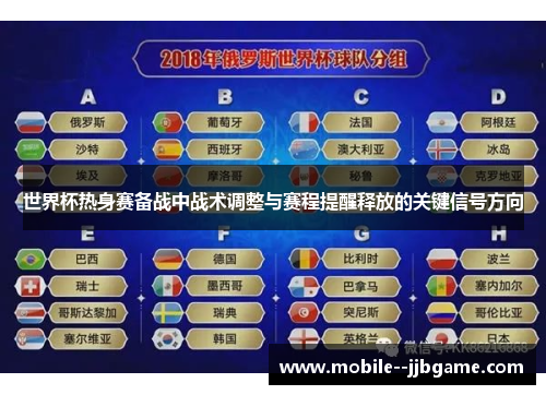 世界杯热身赛备战中战术调整与赛程提醒释放的关键信号方向 世界杯热身赛备战中战术调整与赛程提醒释放的关键信号方向